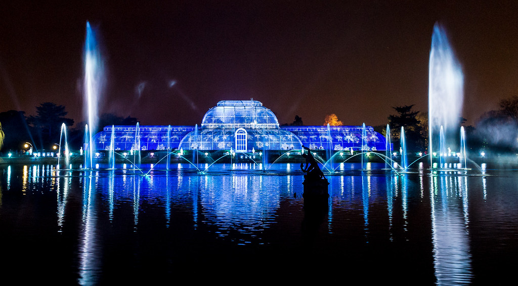 Chris Searle Kew Gardens Christmas Lights 2015