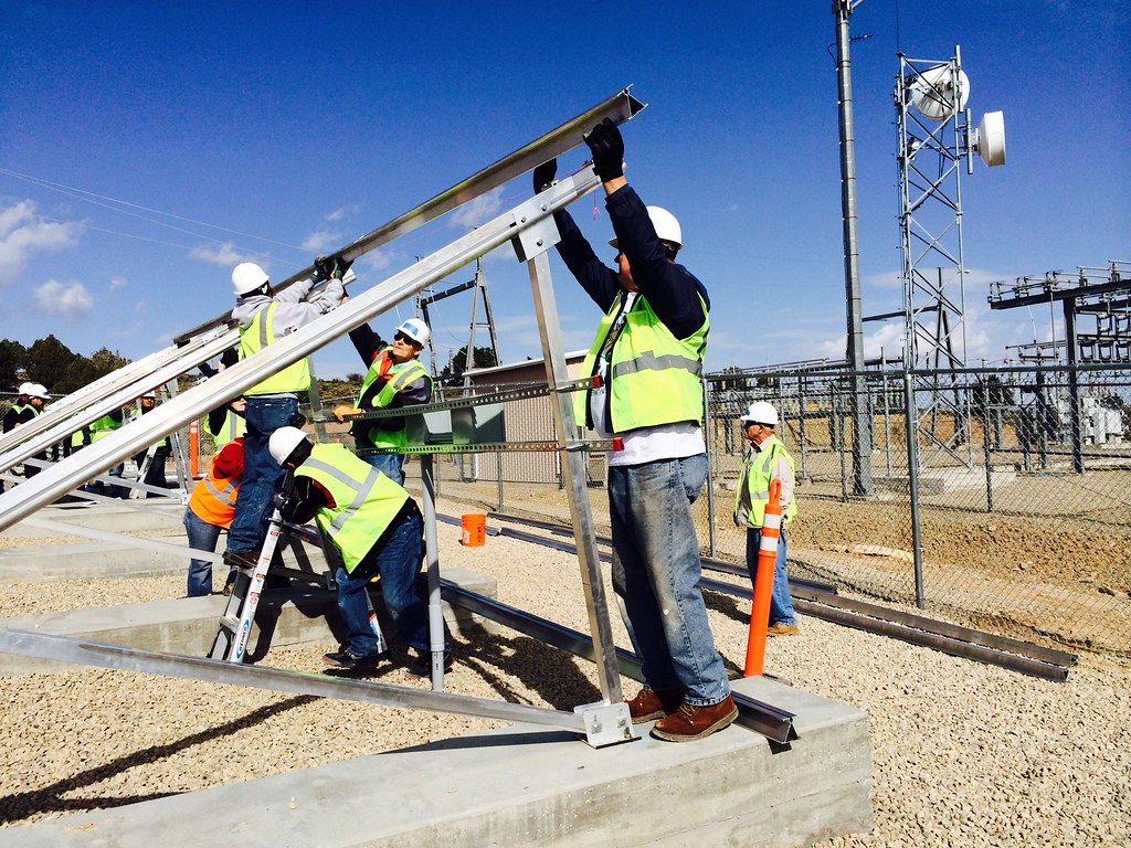 4.15.16 Empire Electric Community Solar install in Cortez, CO Flickr