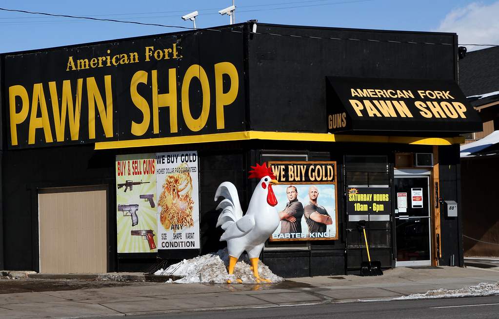 Pawn Shop With Chicken American Fork, Utah County, Utah. Flickr
