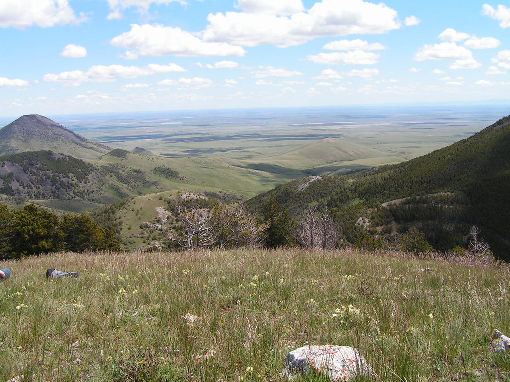 Sweetgrass Hills Atop Mt. Brown. Scott Olson Flickr