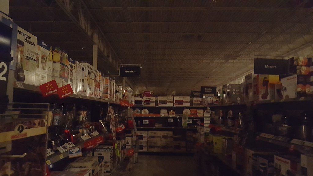Power outage in Walmart The power went out! Wow! Flickr