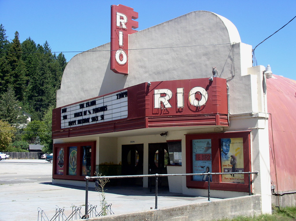 Rio Theater in Del Rio, California The entire drive was 13… Flickr