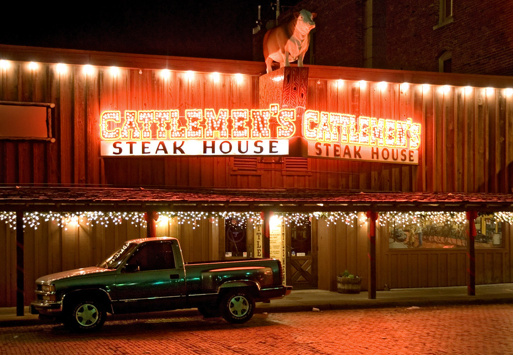 Cattlemen's Steak House, Stockyards District, Ft. Worth, T… Flickr