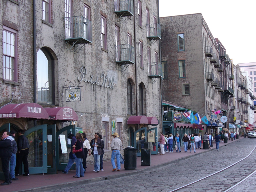 River Street One of major destinations for tourists in Sav… Flickr