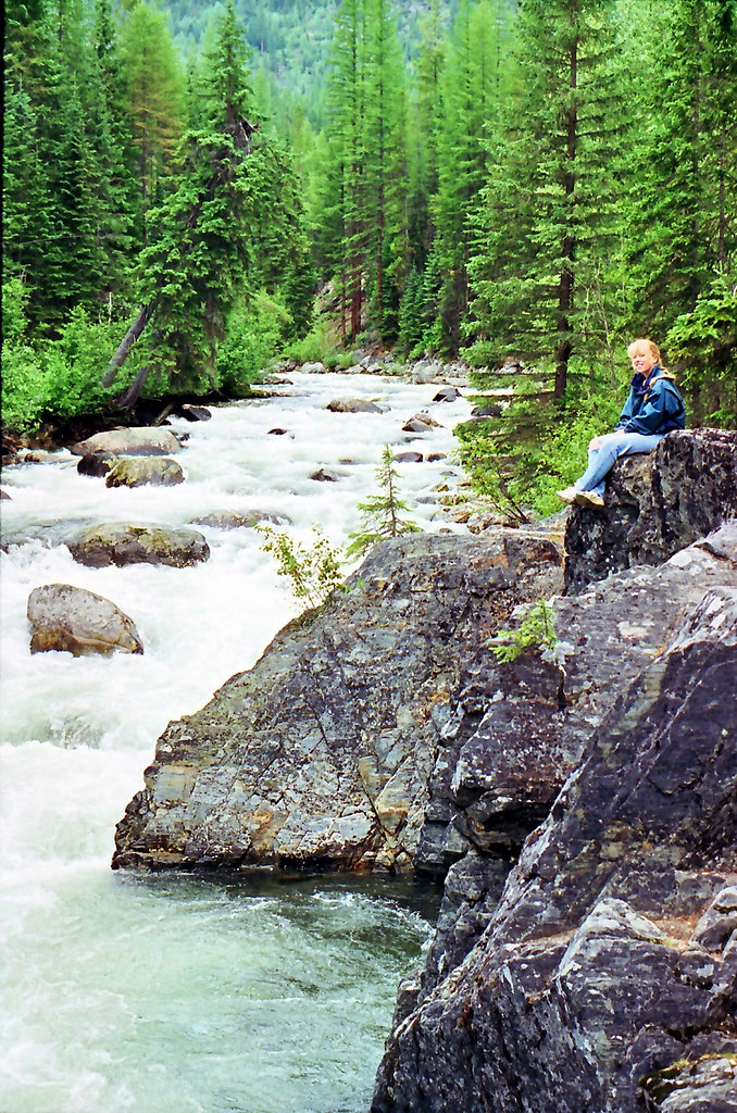 Gaby looking at eddie Skookumchuck river and an excellent … Flickr