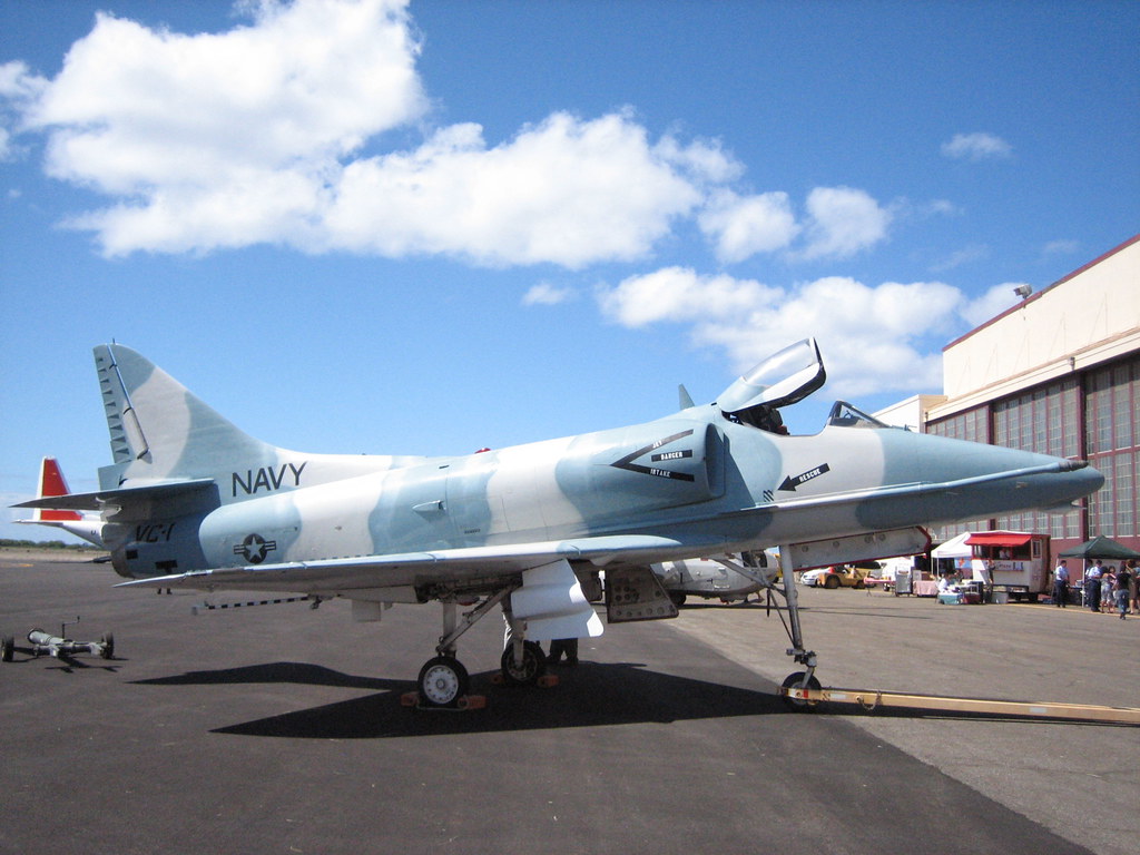 A4 on display at the Kalaeloa Open House justinls Flickr