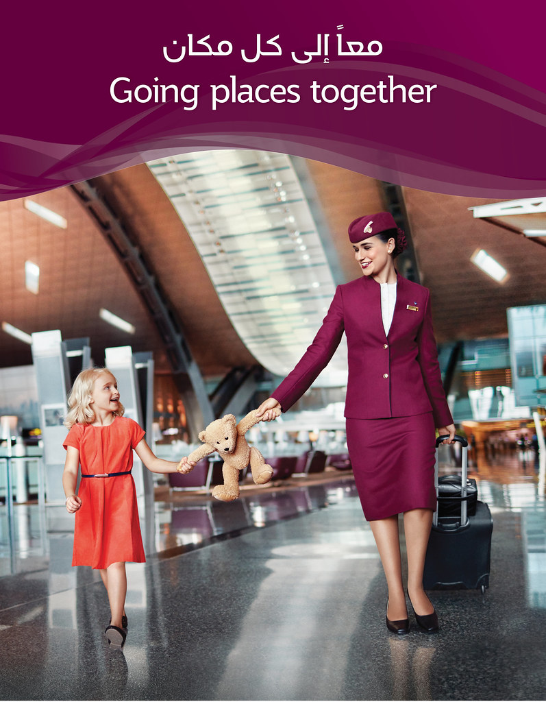 Going Places Together Qatar Airways’ new global brand camp… Flickr