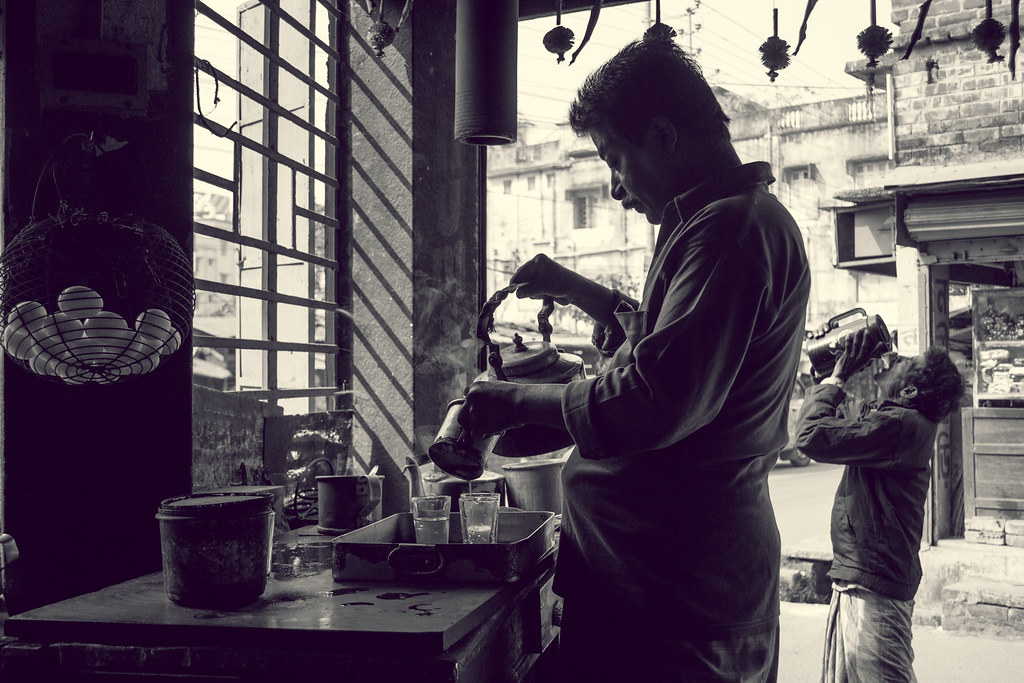 The Owner owner making his first morning