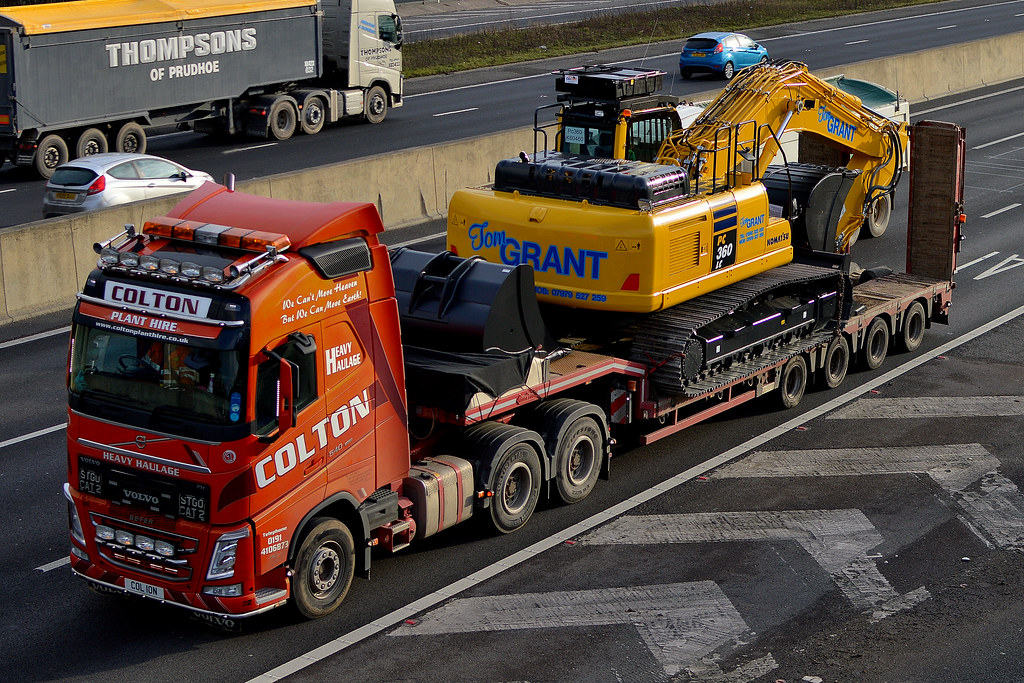 C0L 1ON Colton Plant Hire A1M Washignton 28/01/16 Flickr