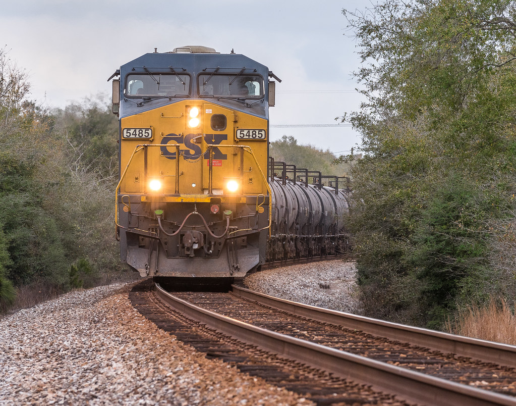 Mossy Head, FL K87708, empty ethanol unit train. Paul Fretts Flickr