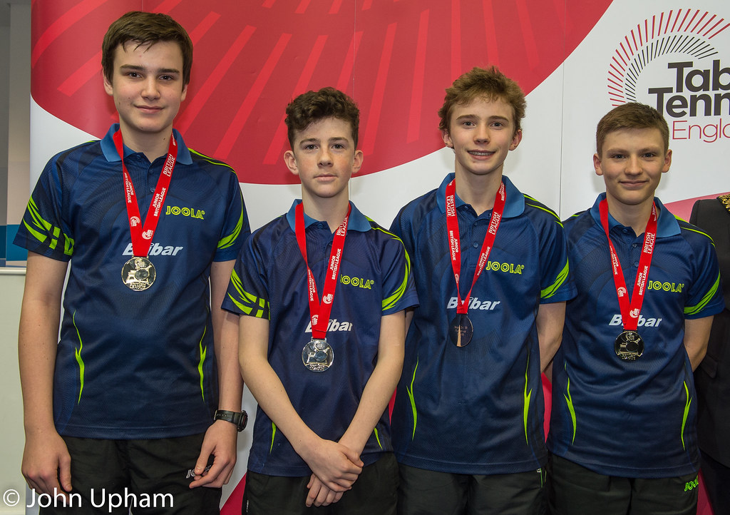 Division 3B RunnersUp Joola Plymouth Junior British Leag… Flickr