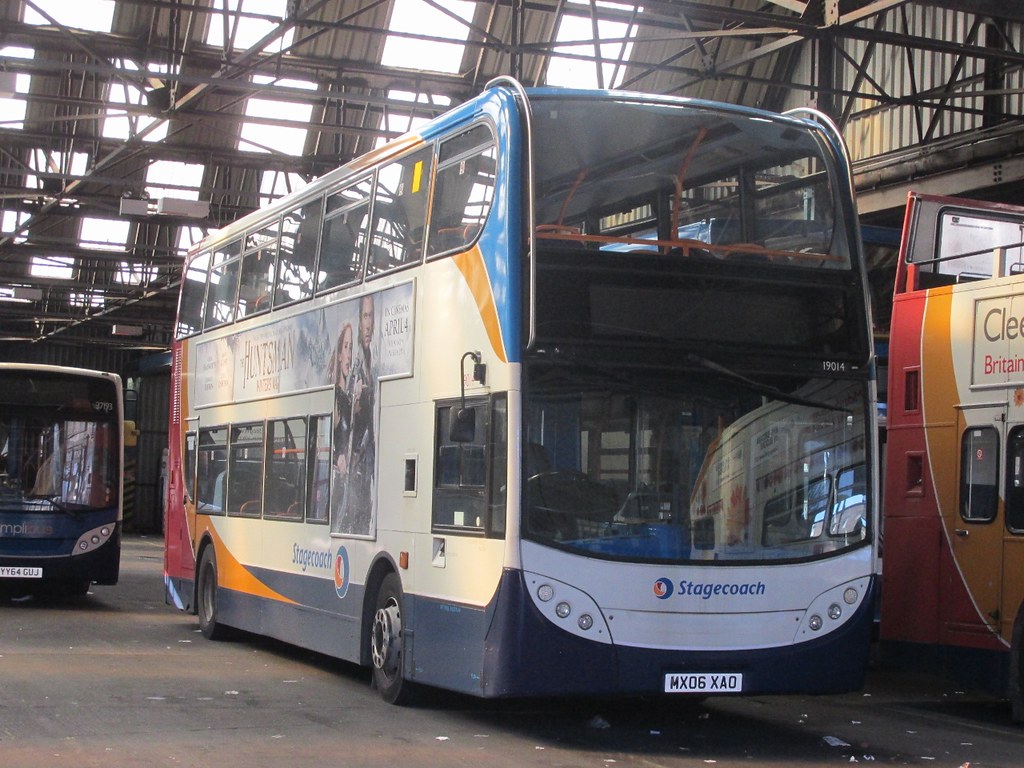 Stagecoach Grimsby Cleethorpes 19014 MX06XAO Grimsby Depot… Flickr