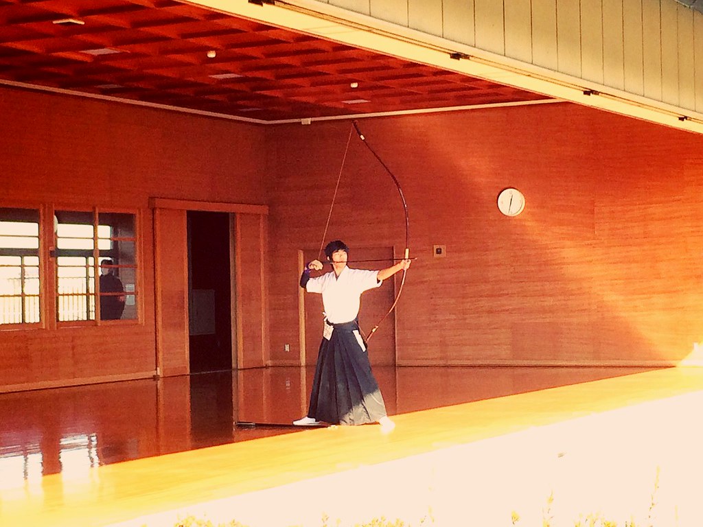 My appearance when I playing Japanesearchery.This is a pi… Flickr