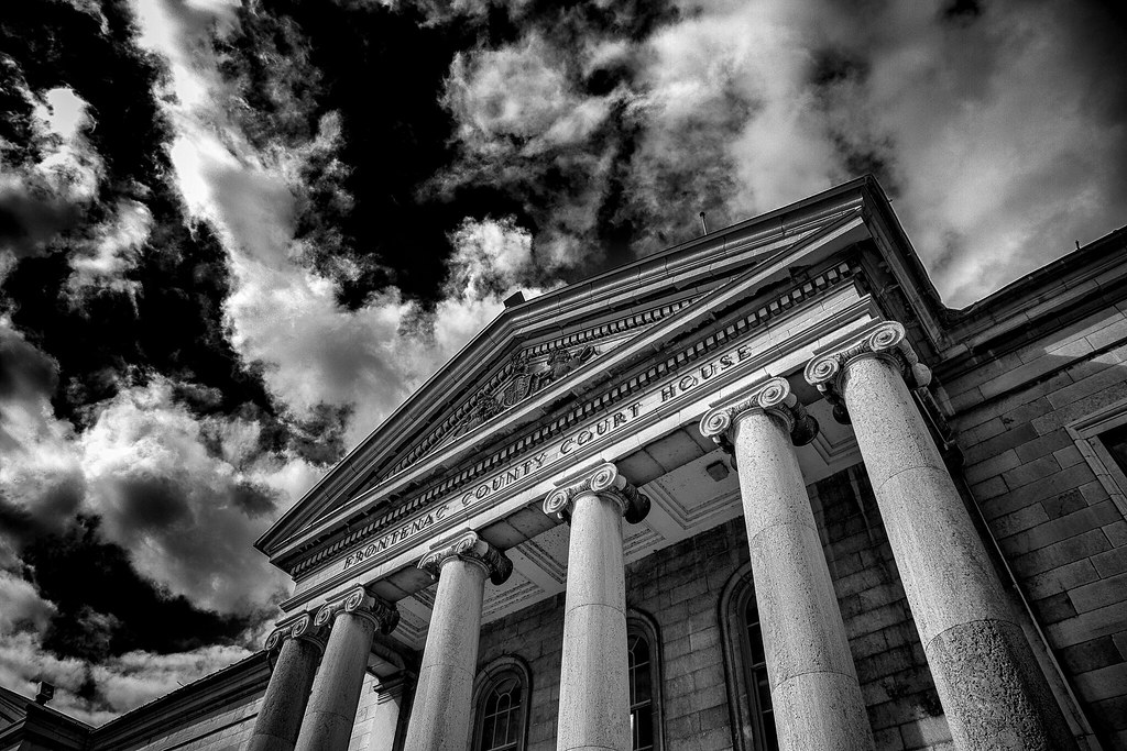 Frontenac courthouse. (Explore) Reworking an old favourite… Flickr