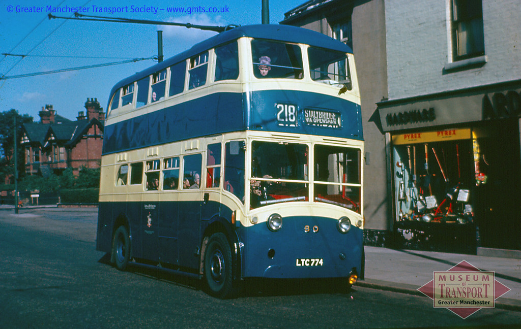 Ashton Corporation trolleybus 80, Stalybridge Ashton under… Flickr