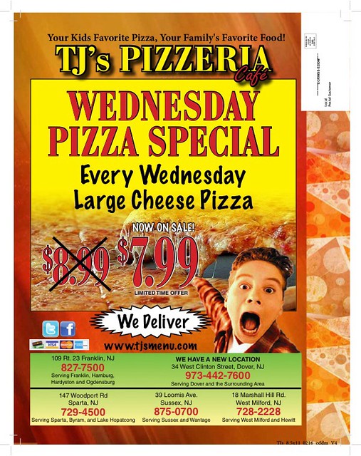 Wednesday Pizza Special Wednesday Pizza Special at a great… Flickr