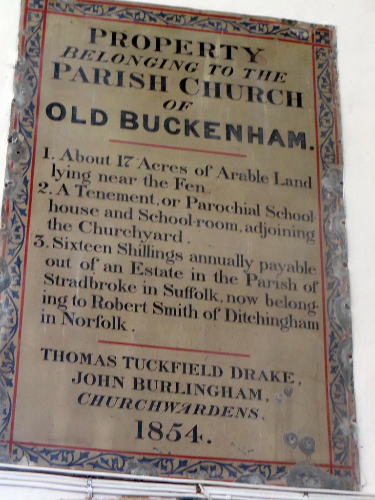 Old Buckenham Norfolk Property belonging to the parish chu… Flickr