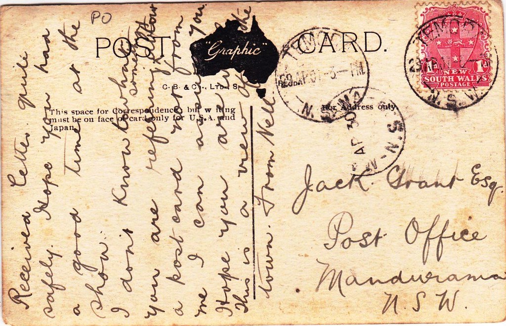 Hoskins Street, Temora, looking north circa 1905 rever… Flickr