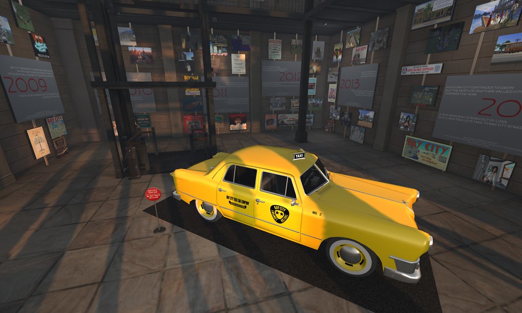 YELLOW TAXI Originally presented at SL10B, this visual his… Flickr