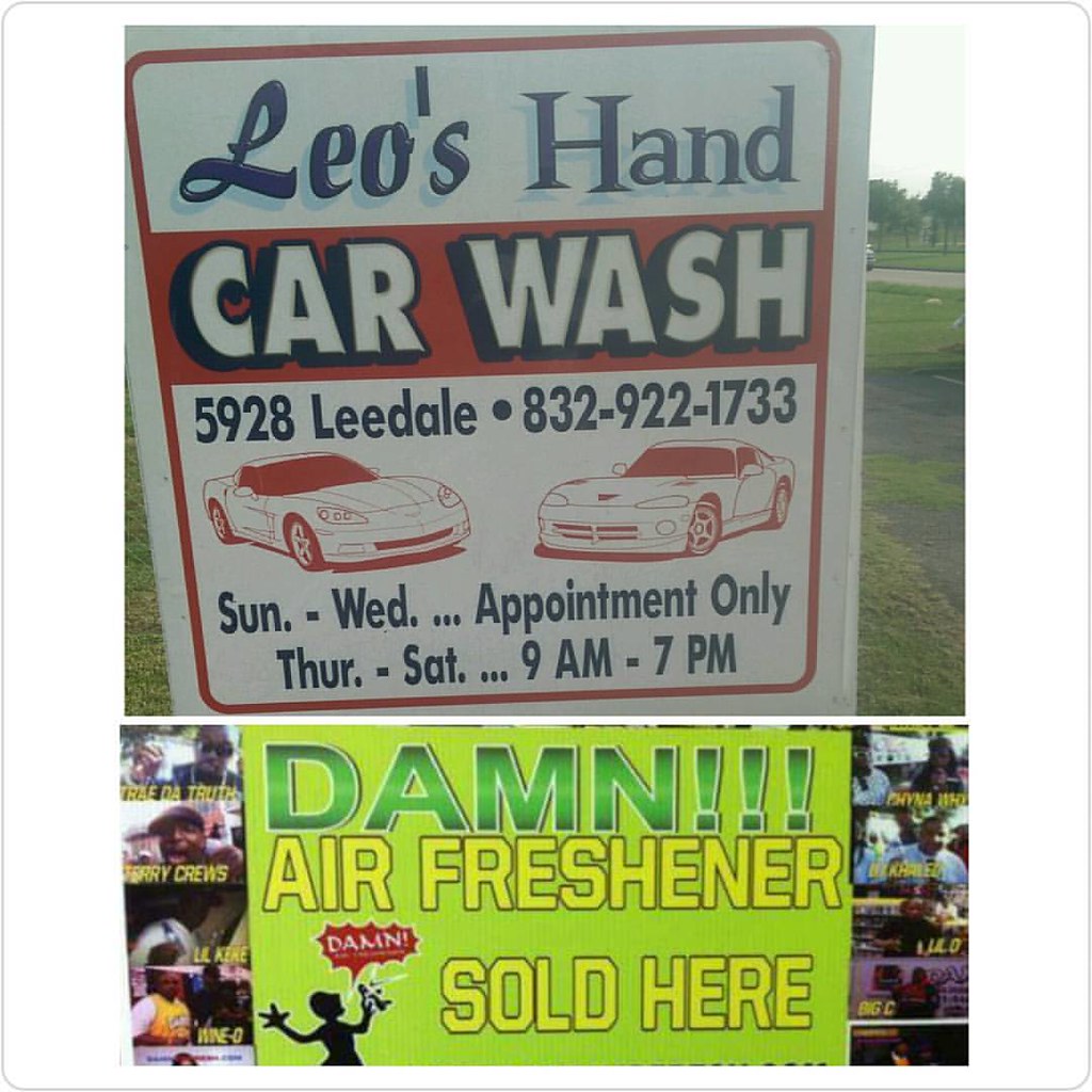 Get your ride hand washed & waxed at Leo's Hand Car Wash. … Flickr
