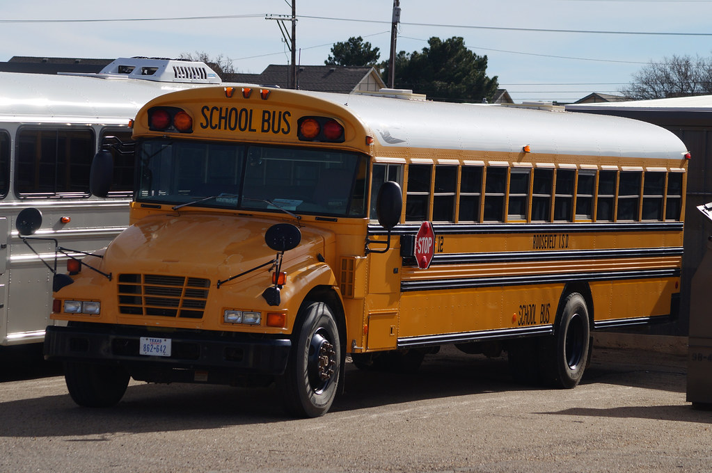 Roosevelt ISD Blue Bird Vision 12 One of Roosevelt ISD's … Flickr