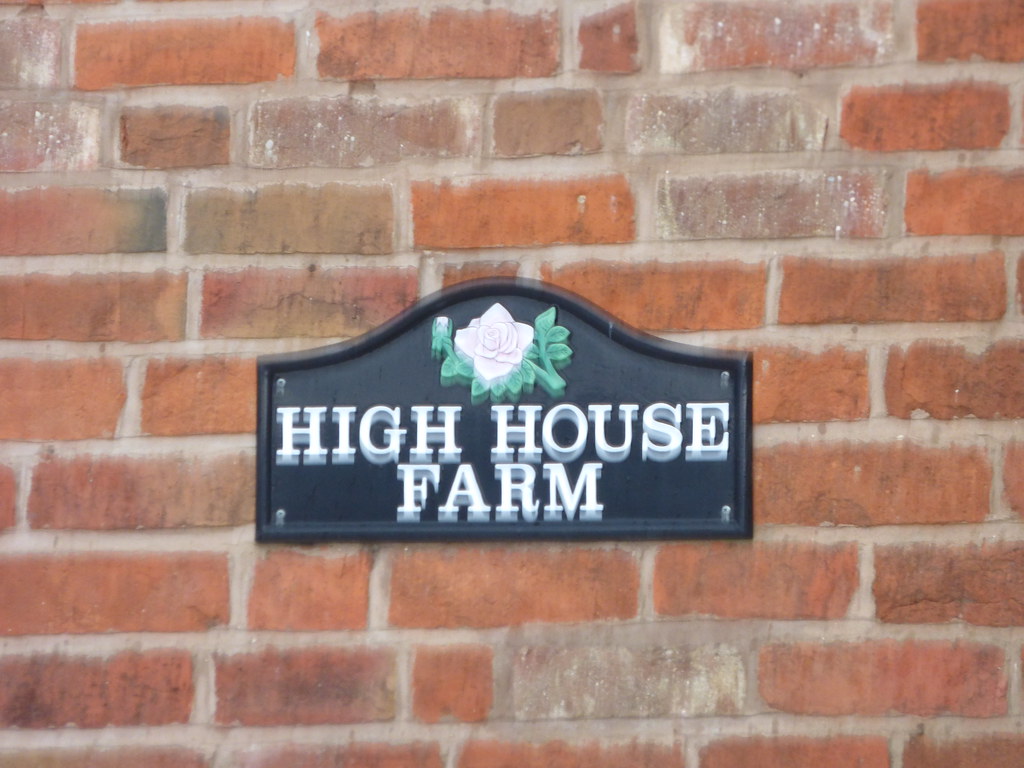 To St Lawrence Church in Alvechurch High House Farm sign a photo