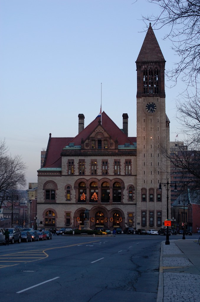 City Hall Albany City Hall, still looking festive from the… Flickr
