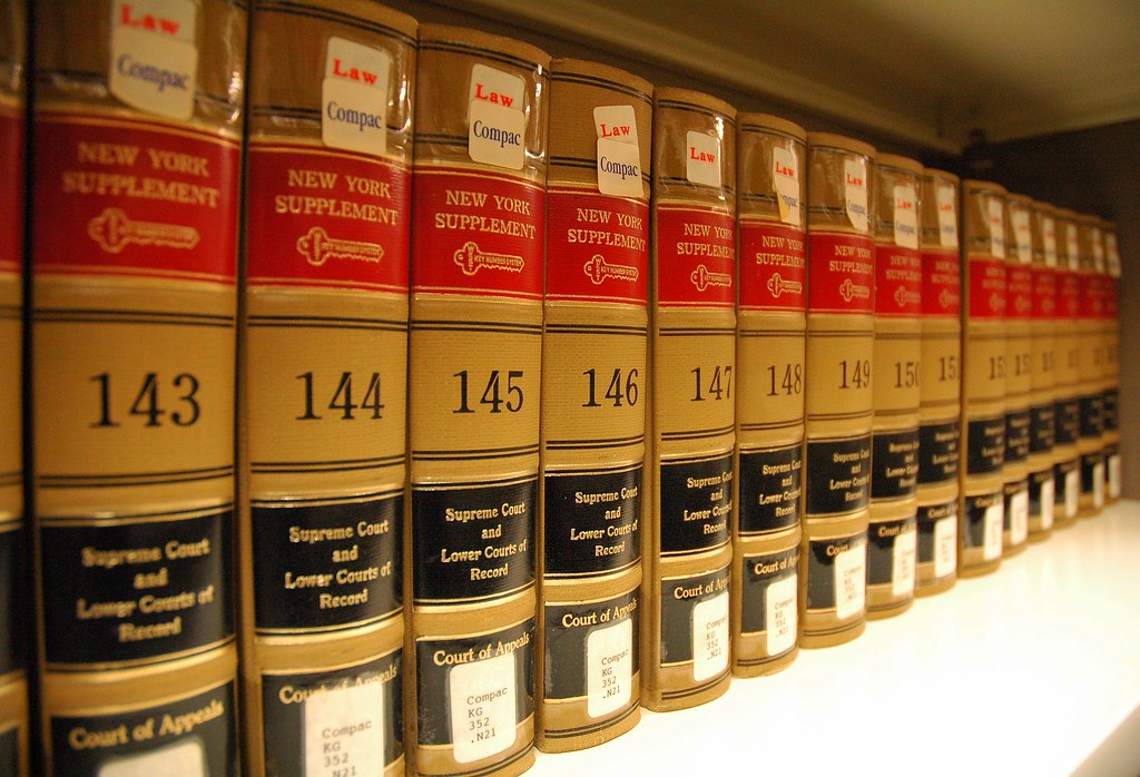 Law Books Griffith Uni Library. Waikay Lau Flickr