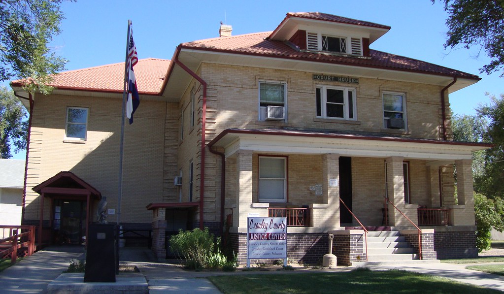 Old Crowley County Courthouse (Ordway, Colorado) This cour… Flickr