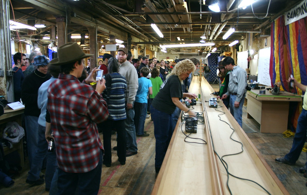 Belt Sander Drag Races I went over to the New England Belt… Flickr