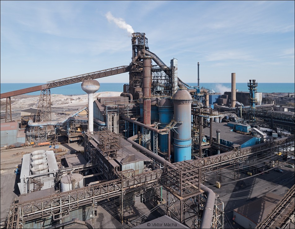 blast furnace no.7 Blast furnace no.7 at Indiana Harbor is… Flickr