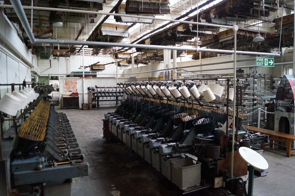 Queen Street Mill The last steampowered textile mill in t… Anthony