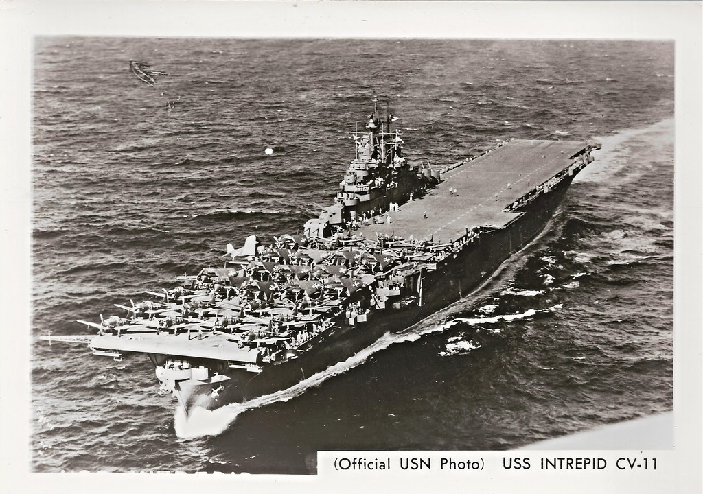 USS Intrepid (CV11), Aircraft Carrier From Wikipedia, the… Flickr