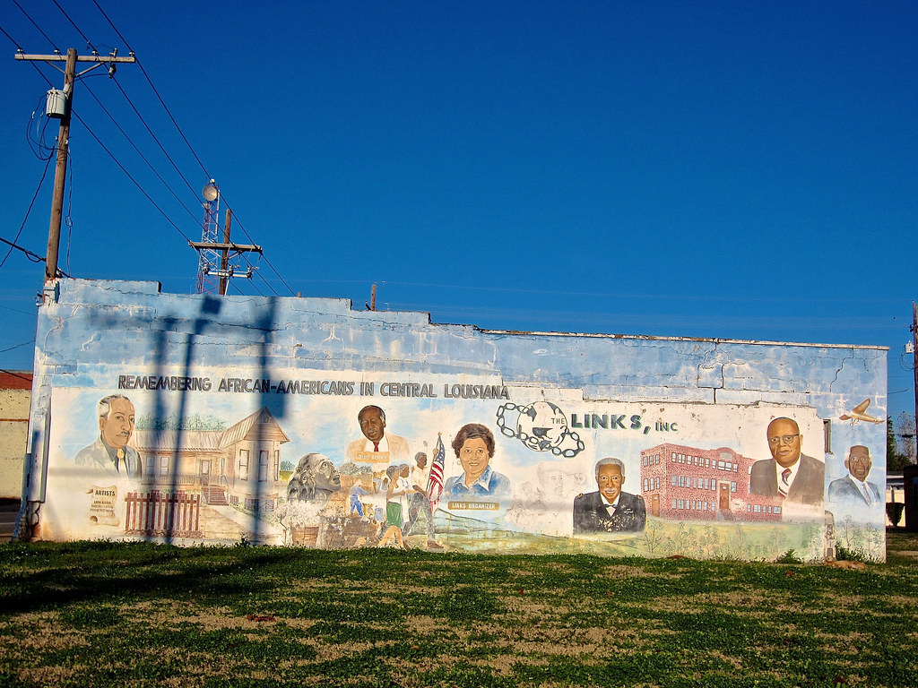 Mural, Alexandria, LA Mural on a wall in Alexandria, Louis… Flickr