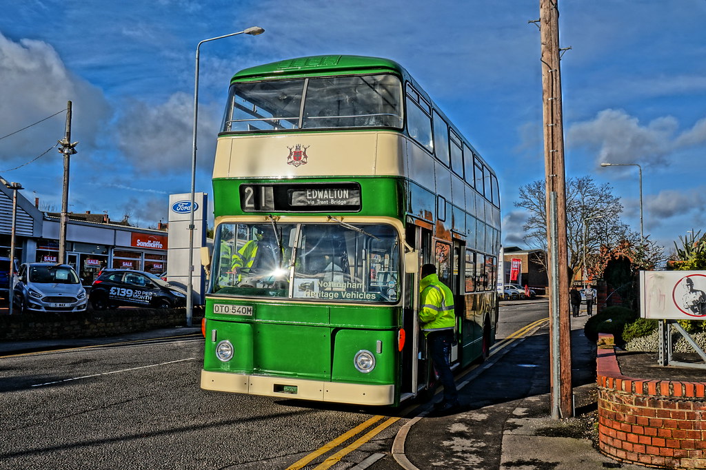 heritage bus open day hucknall.....10.01.2016 Flickr