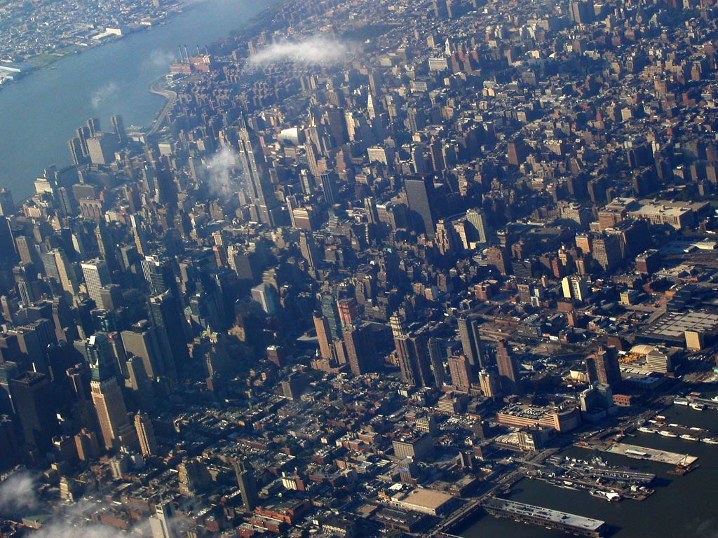 BL388 Aerial image of NYC New York City. Flight from Newar… Flickr