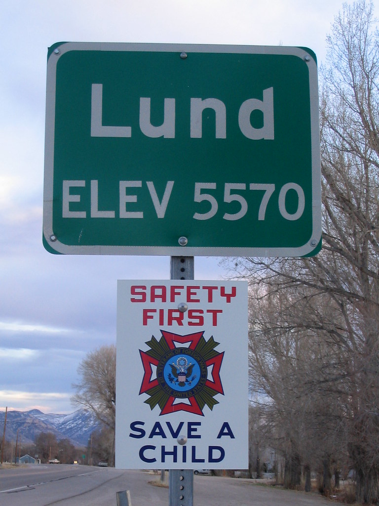 Lund, Nevada Lund is a small town and censusdesignated pl… Flickr