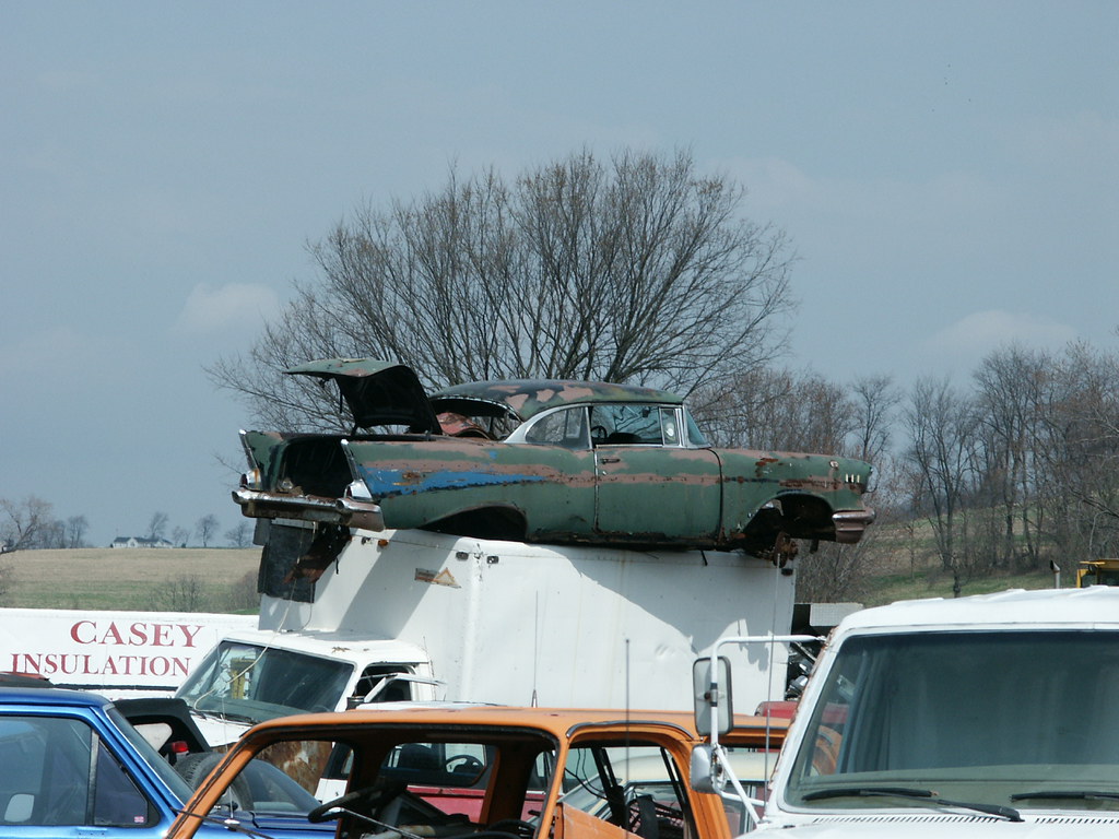Route 18 Burgettstown PA 1957 Chevrolet Bongiorni Auto Wre… Flickr