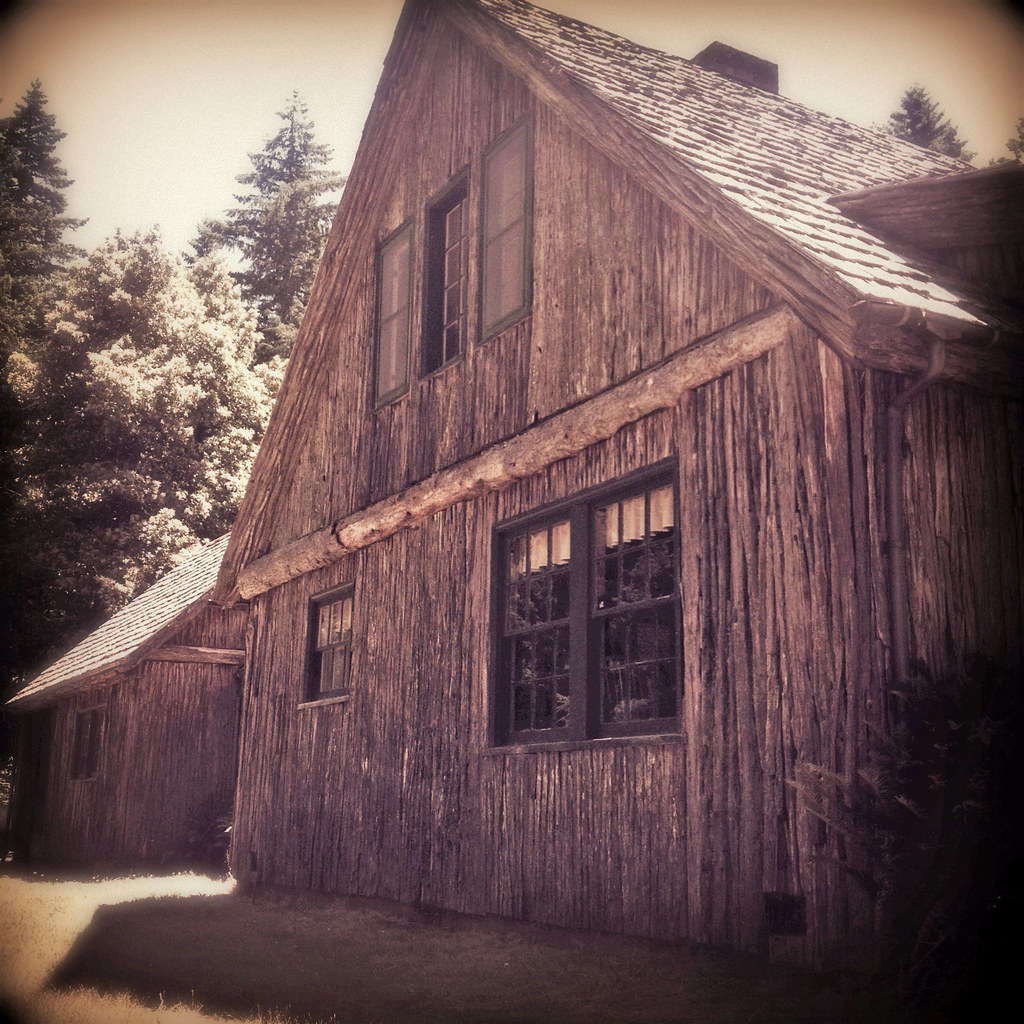 Dead Indian Soda Springs Cedar Bark Cabin, Rogue River Sis… Flickr