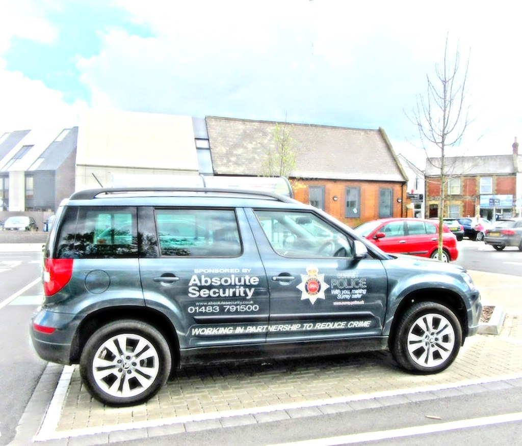 Absolute Security sponsored Skoda Yeti for Surrey Police Flickr