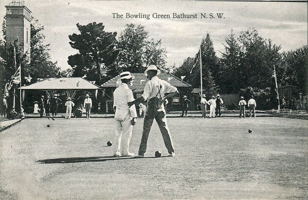 The Bowling Green, Bathurst 1908 Aussiemobs Flickr