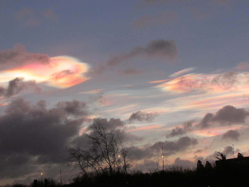 Crystal sky. caused by ice crystals in the upper atmospher… craig