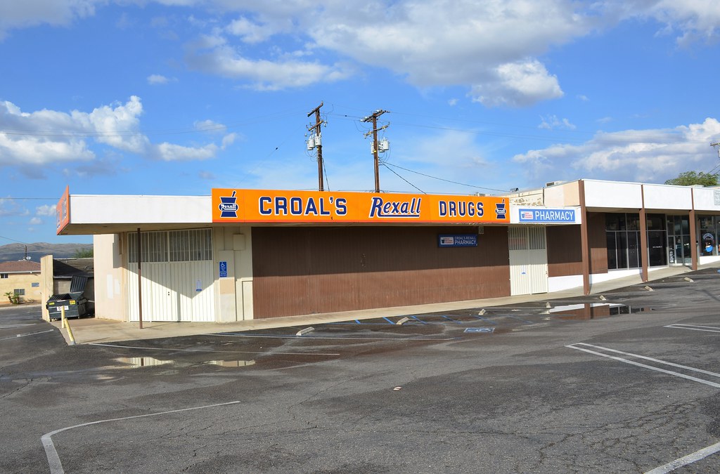 California, Barstow, Croal's Rexall Drug Earl Leatherberry Flickr