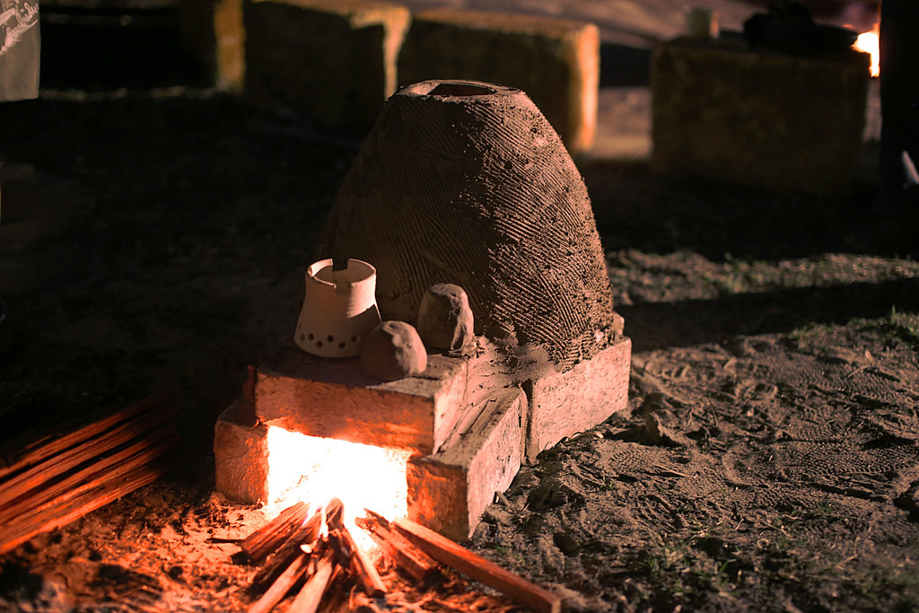 Furnace Fresh wet clay The furnace was made on top of a … Flickr