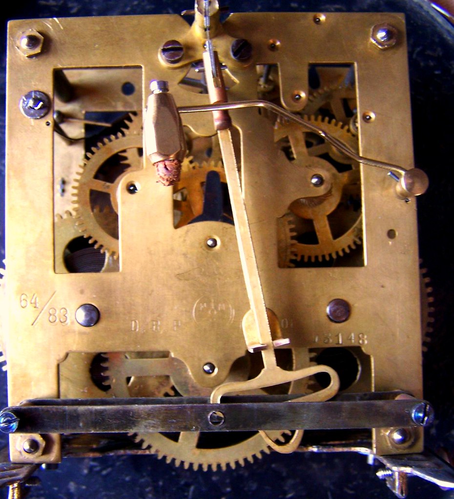 1891 Friedrich Mauthe Vienna regulator movement 1 kensclockrepair