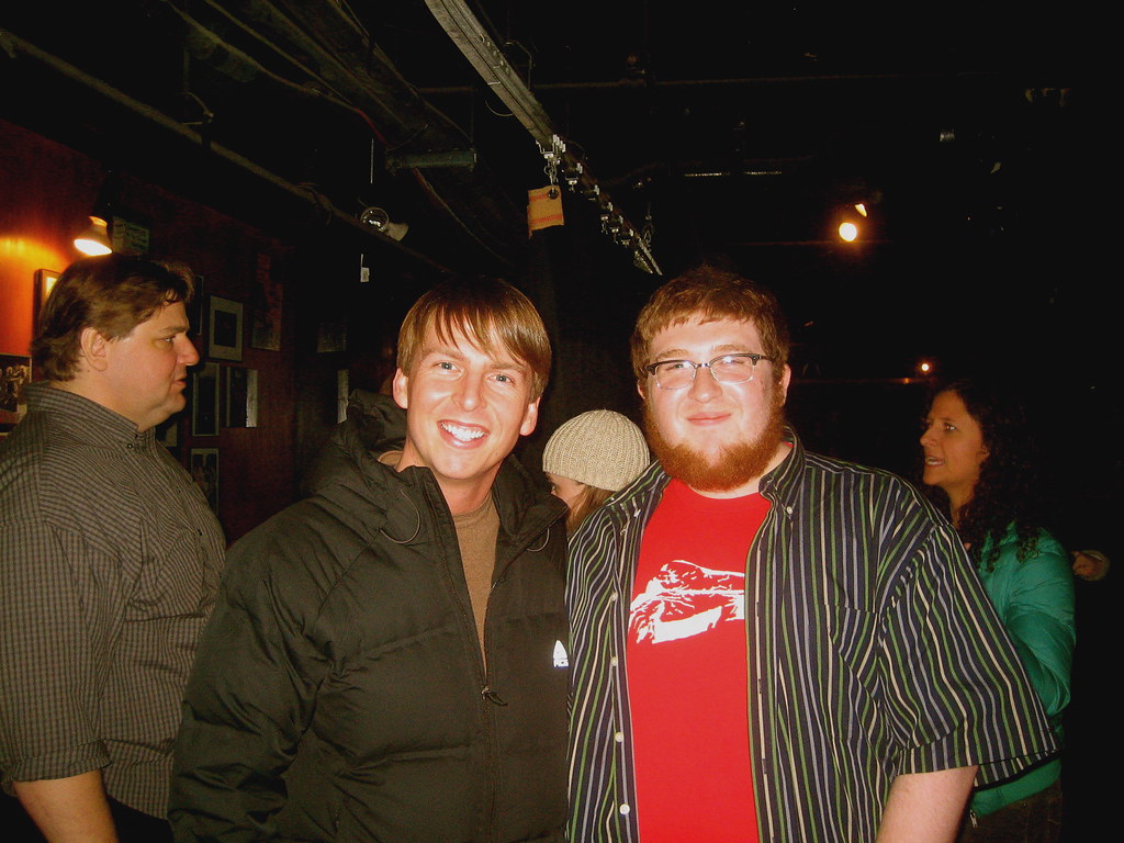 Me with Jack McBrayer! ) Oh man, this is about the 3rd t… Flickr