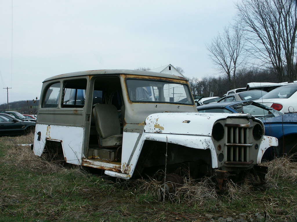Route 18 Burgettstown Pa abt. 1960's Jeep Bongiorni Auto W… Flickr