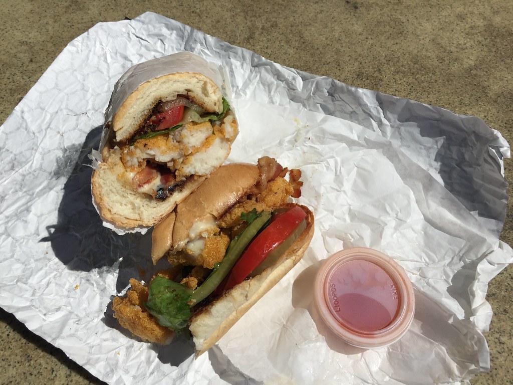 The Tackle Box Po' Boy, The Tackle Box, Los Angeles, CA xelipe Flickr