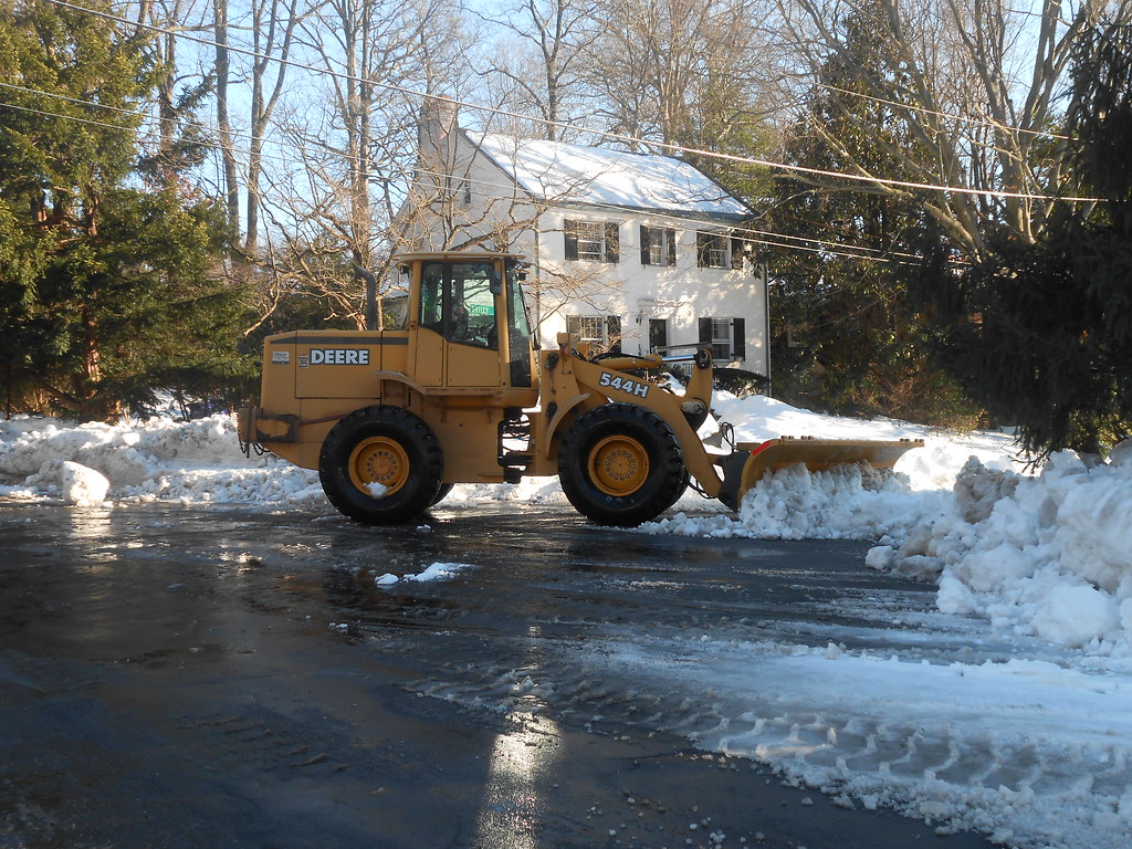 Loader Plowing Snow John Deere 544H Loader Corde11 Flickr