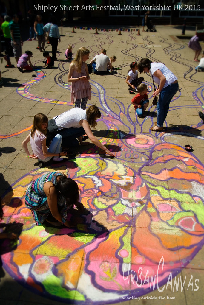 Nautilus 2015 Pavement art at The Shipley Arts Festival, W… Flickr